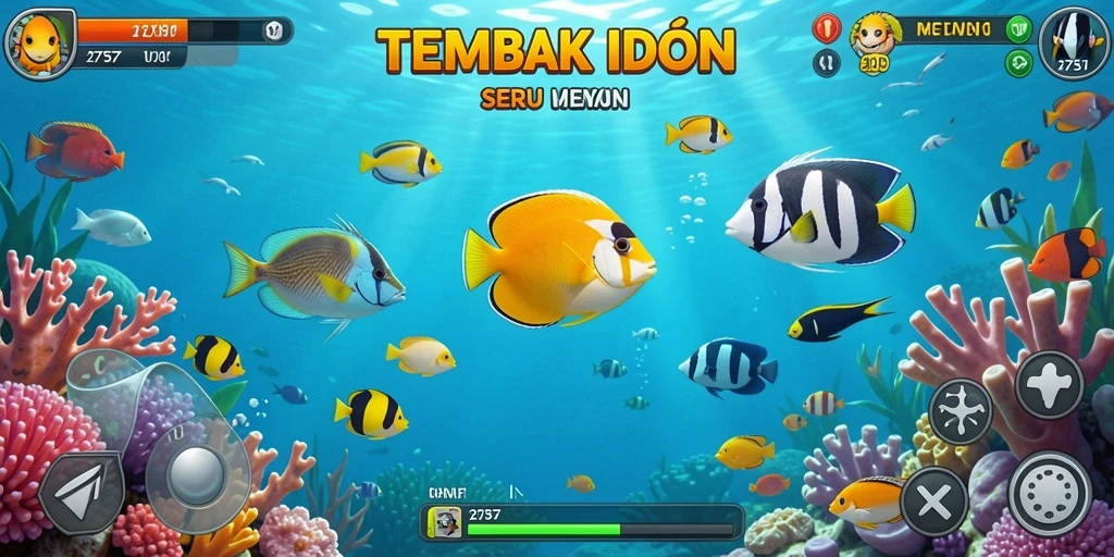 Gameplay seru Tembak Ikan dalam 2757.