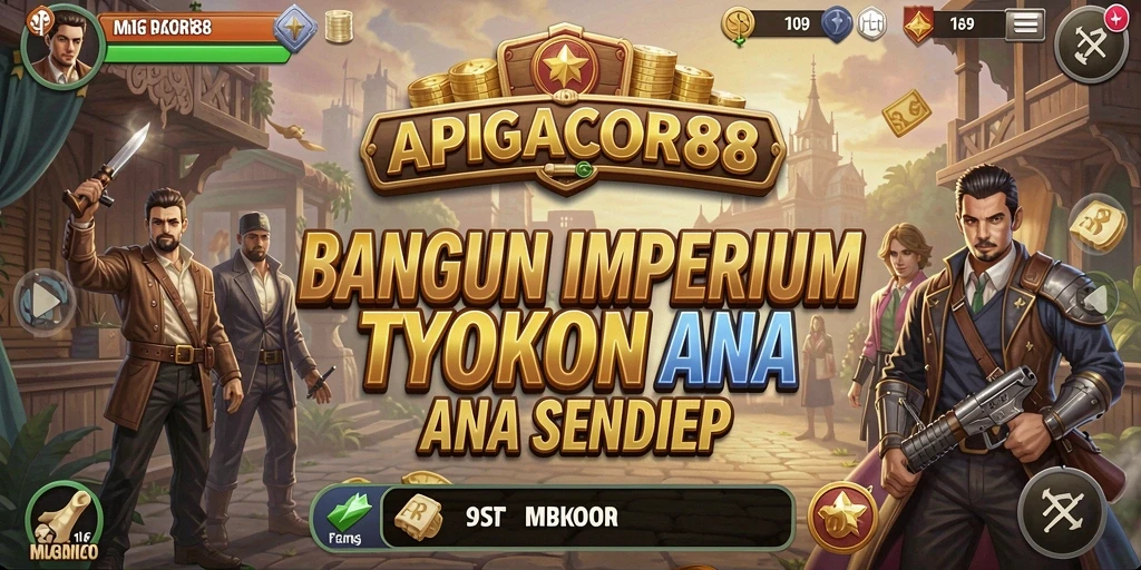 Tampilan gameplay yang menarik dan mendetail di APIGACOR88.