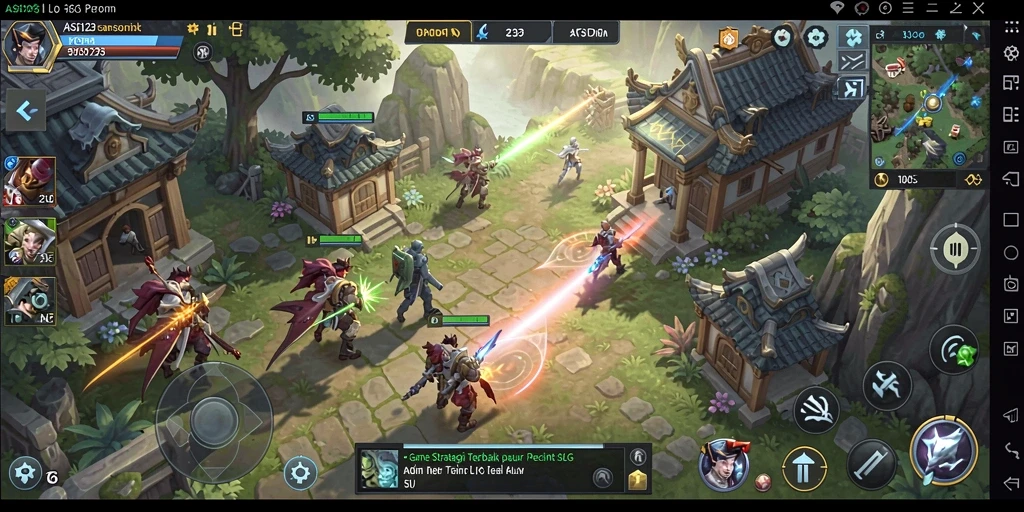 Tangkapan layar gameplay seru dalam <strong>ASD123</strong> dengan aksi pertempuran yang intens.