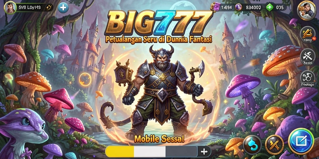Tampilan gameplay BIG777 dengan petualangan yang mendebarkan.