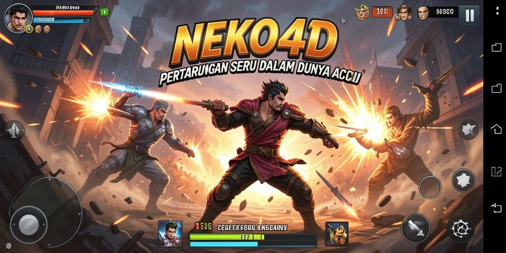 Tampilan gameplay NEKO4D yang seru dan menegangkan.