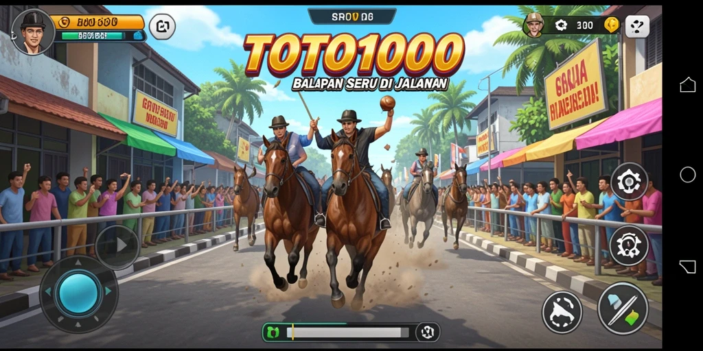 TOTO1000 menampilkan aksi balapan seru dengan mobil keren di lintasan menantang.