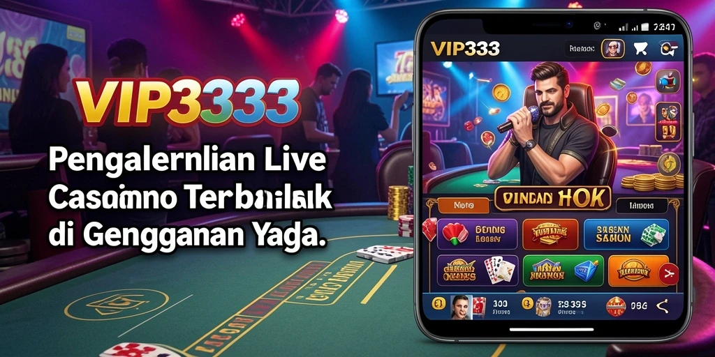 Gameplay seru dan interaksi langsung dengan dealer di VIP333.